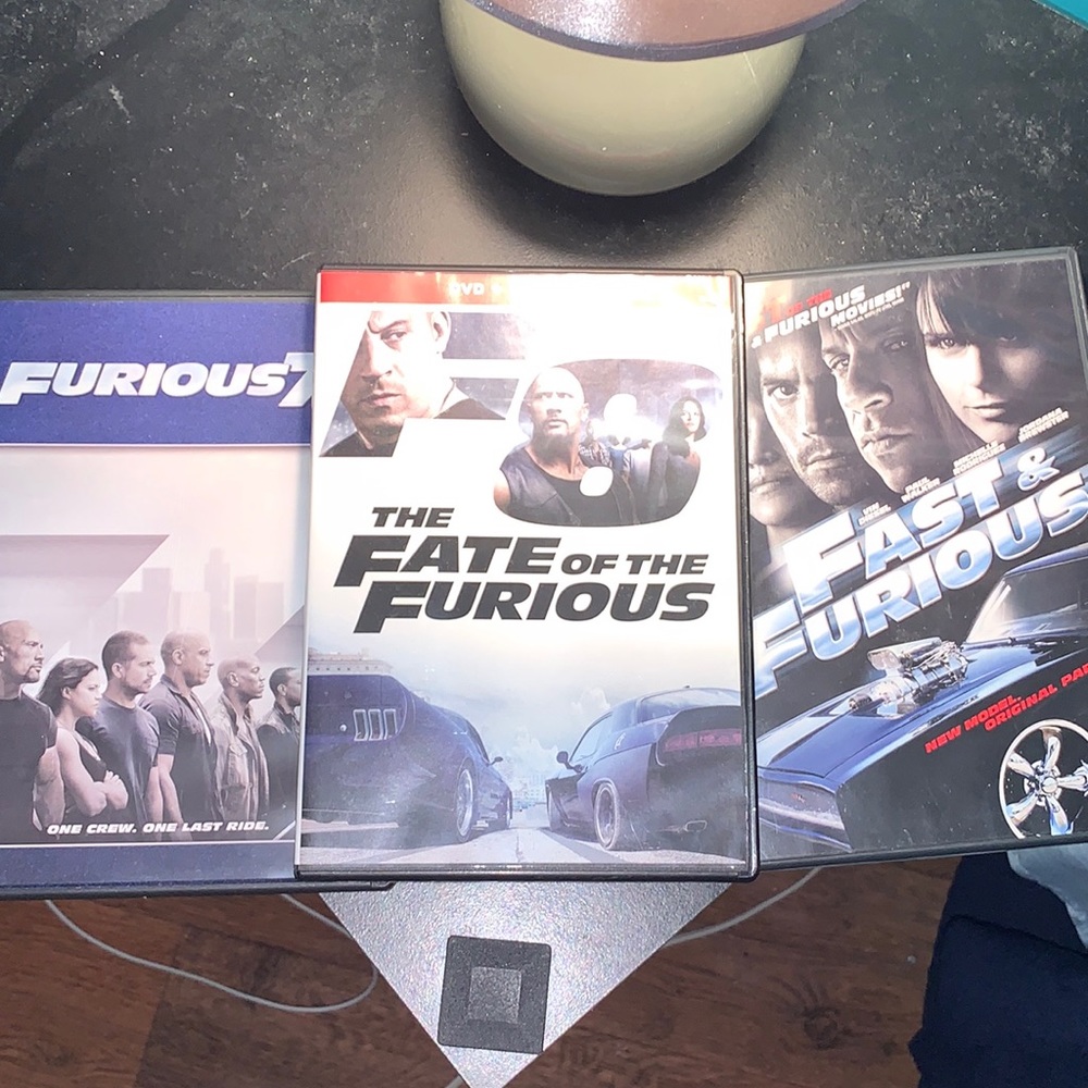 Fast & Furious DVD Collection ( Fast& Furious 4,7,8)